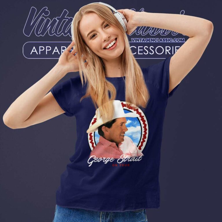 George Strait On Tour Women TShirt George Strait On Tour Women TShirt