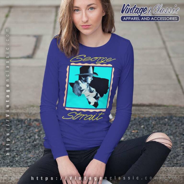 George Strait Shirt Chill Of An Early Fall Long Sleeve Tee George Strait Shirt Chill Of An Early Fall Long Sleeve Tee