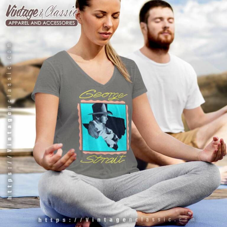 George Strait Shirt Chill Of An Early Fall V Neck TShirt George Strait Shirt Chill Of An Early Fall V Neck TShirt