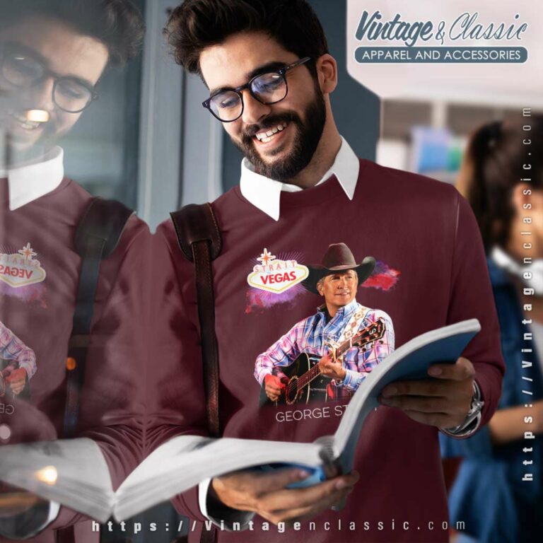 George Strait Strait To Vegas Sweatshirt George Strait Strait To Vegas Sweatshirt