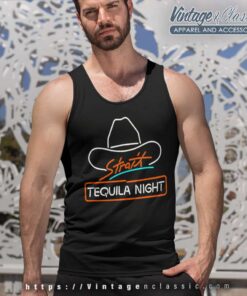 George Strait Tequila Night Tank Top Racerback