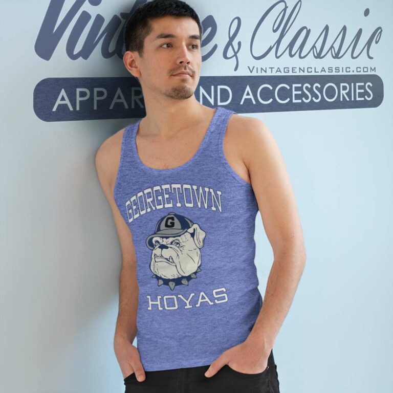 Georgetown Hoyas Ncaa University Basketball Tank Top Racerback Georgetown Hoyas Ncaa University Basketball Tank Top Racerback