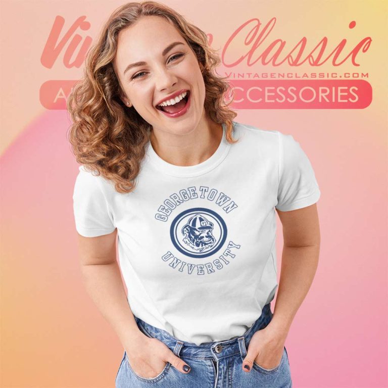 Georgetown Hoyas University Ncaa Women TShirt Georgetown Hoyas University Ncaa Women TShirt