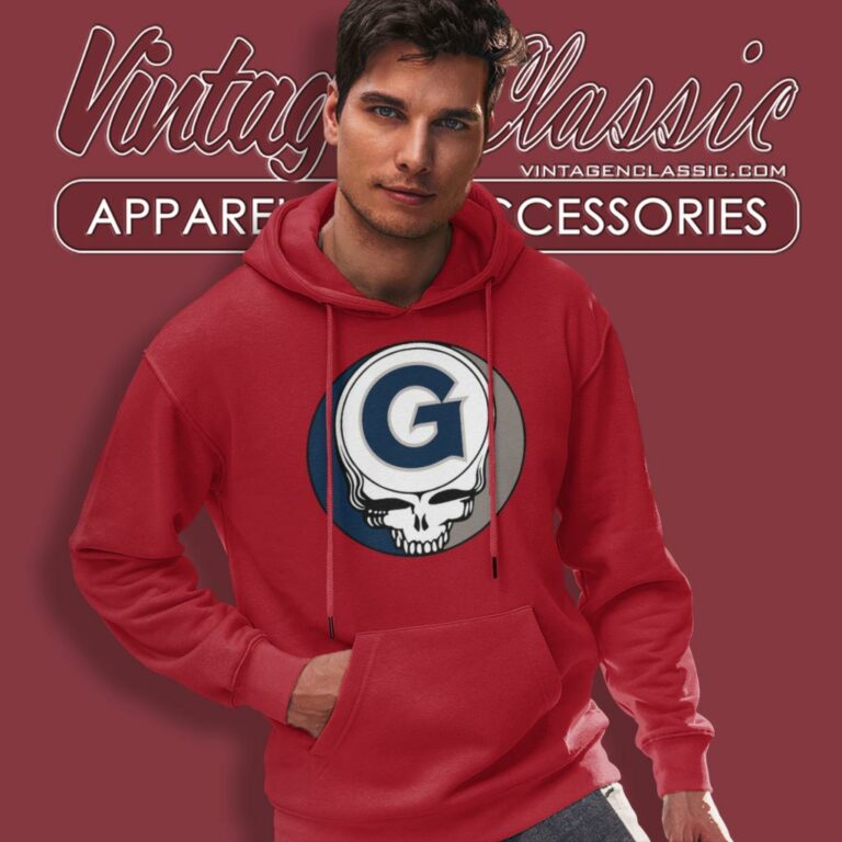 Georgetown University Grateful Dead Steal Your Face Hoodie Georgetown University Grateful Dead Steal Your Face Hoodie