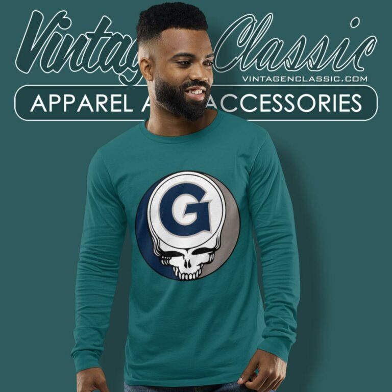 Georgetown University Grateful Dead Steal Your Face Long Sleeve Tee Georgetown University Grateful Dead Steal Your Face Long Sleeve Tee
