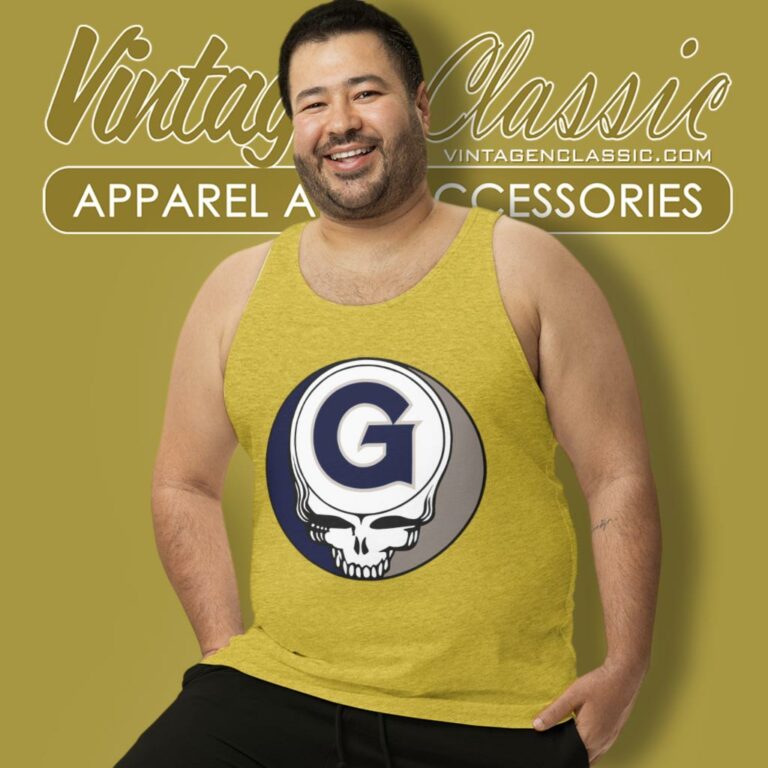 Georgetown University Grateful Dead Steal Your Face Tank Top Racerback Georgetown University Grateful Dead Steal Your Face Tank Top Racerback