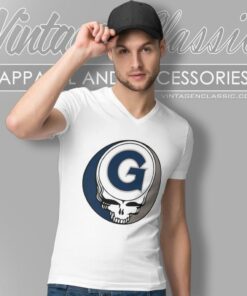 Georgetown University Grateful Dead Steal Your Face Shirt 5 Georgetown University Grateful Dead Steal Your Face V Neck TShirt