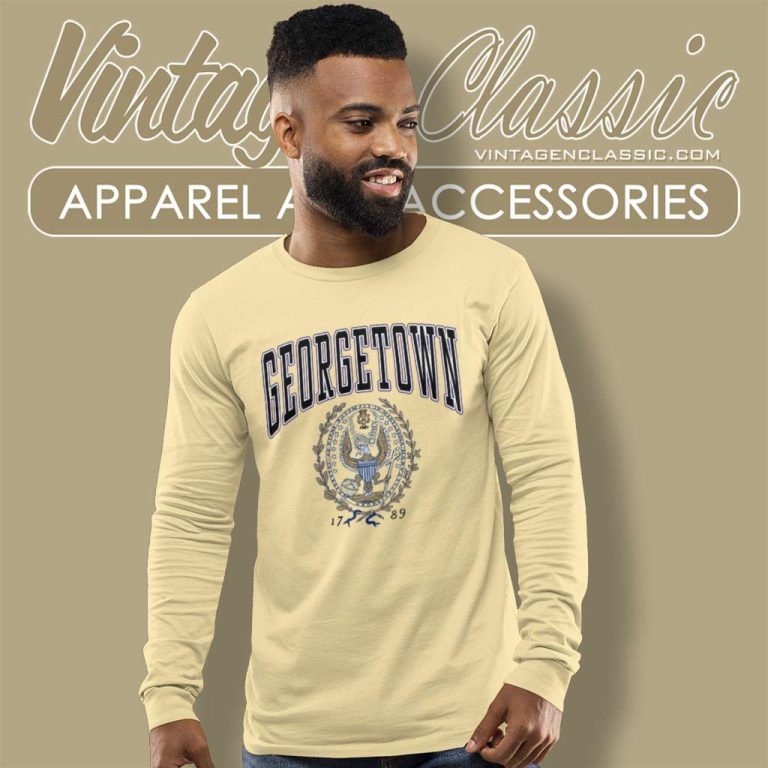 Georgetown University Vintage Long Sleeve Tee Georgetown University Vintage Long Sleeve Tee