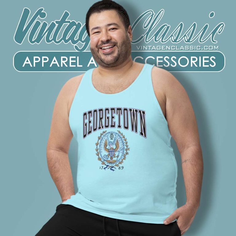 Georgetown University Vintage Tank Top Racerback Georgetown University Vintage Tank Top Racerback