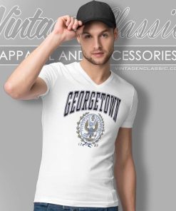 Georgetown University Vintage V Neck TShirt