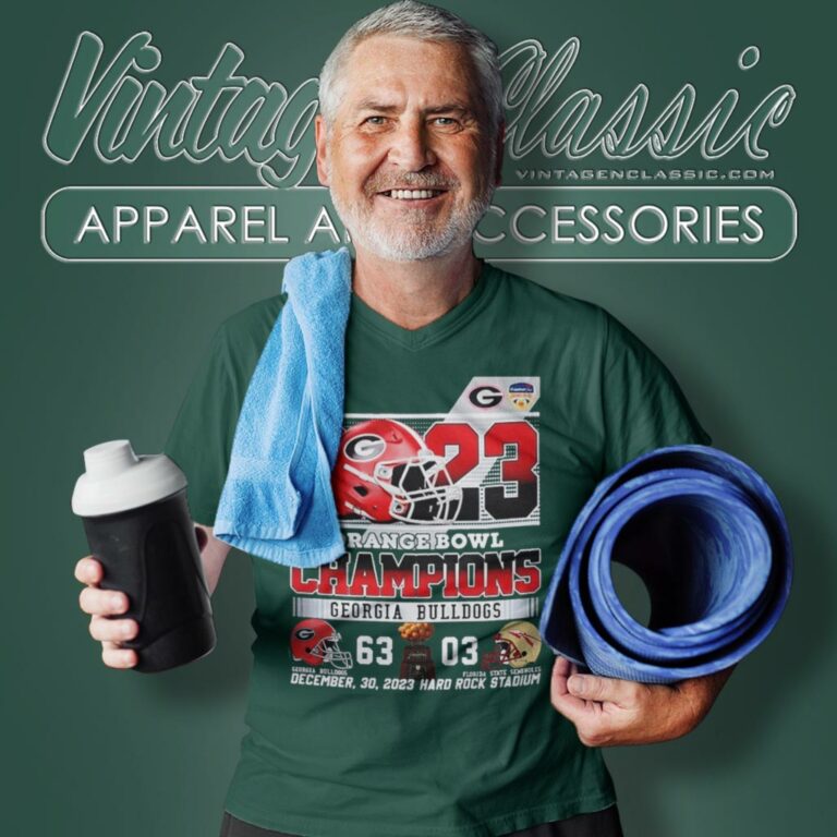 Georgia Bulldogs 63 03 Fsu Orange Bowl Champions V Neck TShirt Georgia Bulldogs 63 03 Fsu Orange Bowl Champions V Neck TShirt