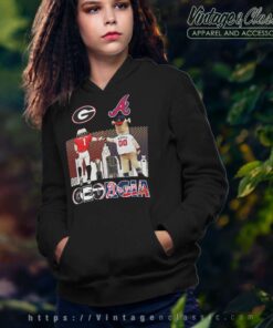 Georgia Bulldogs And Atlanta Braves Hoodie