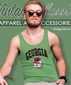 Georgia Bulldogs Football Tank Top Racerback