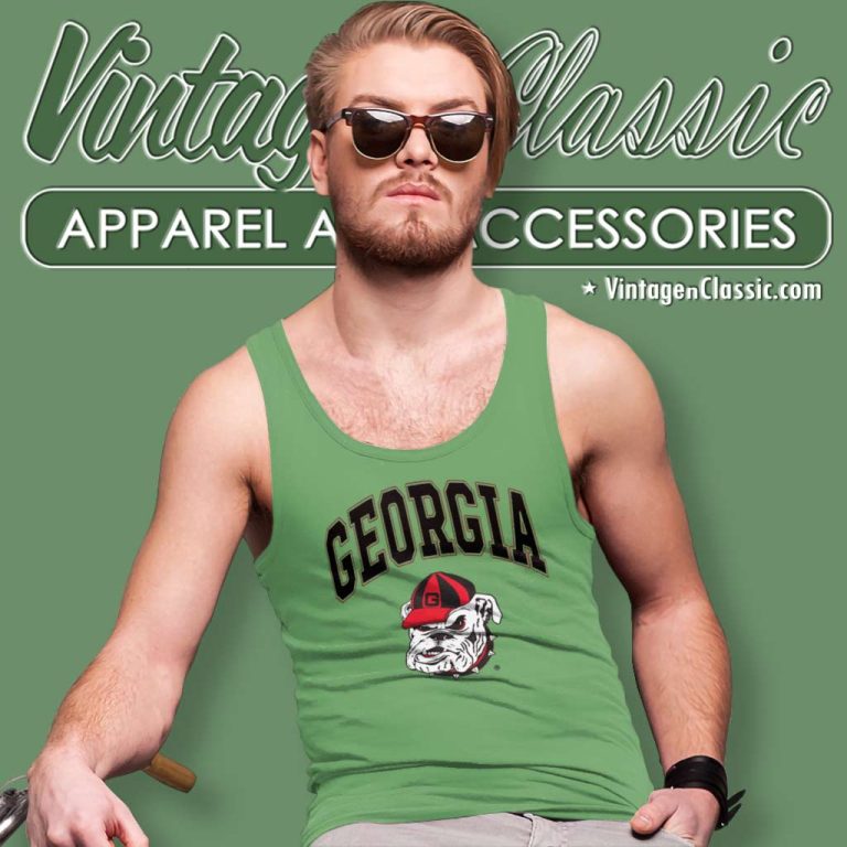 Georgia Bulldogs Football Tank Top Racerback Georgia Bulldogs Football Tank Top Racerback