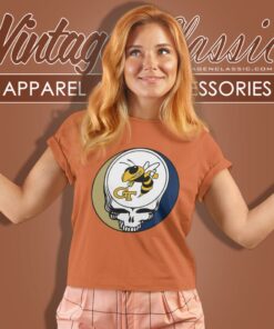 Georgia Institute Of Technology Grateful Dead Steal Your Face Women T Shirt