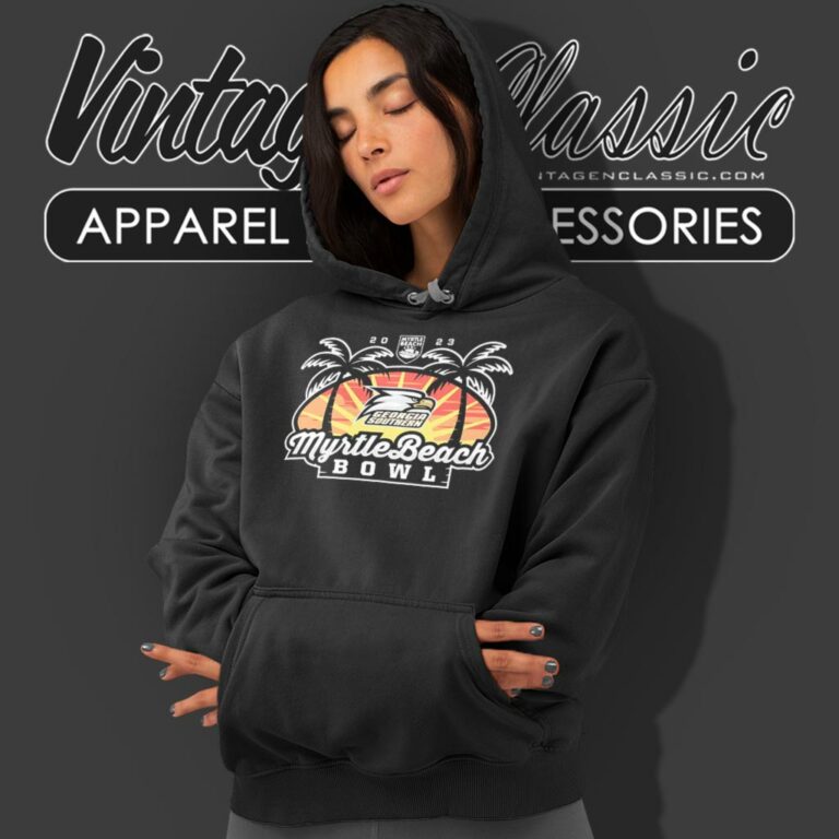 Georgia Southern Eagles 2023 Myrtle Beach Bowl Hoodie Georgia Southern Eagles 2023 Myrtle Beach Bowl Hoodie