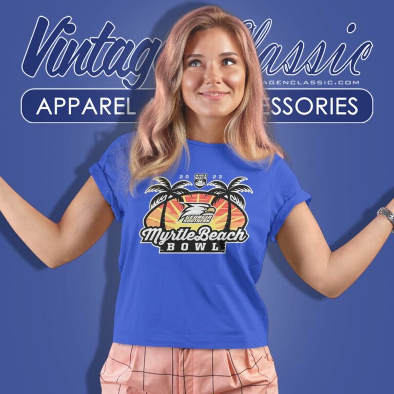 Georgia Southern Eagles 2023 Myrtle Beach Bowl Women T Shirt Georgia Southern Eagles 2023 Myrtle Beach Bowl Women T Shirt