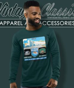 Georgia Southern Football Vs Ohio Bobcats Football At Brooks Stadium Long Sleeve Tee