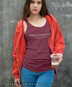 Georgia State University College Of Law Tank Top Racerback