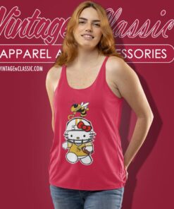 Georgia Tech Yellow Jackets Hello Kitty Tank Top Racerback