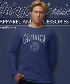 Georgia University Long Sleeve Tee