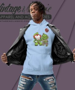 Georgie And Grinch Arizona Cardinals Hoodie