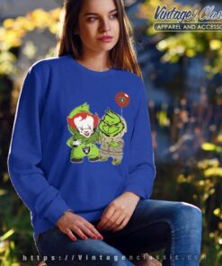 Georgie And Grinch Las Vegas Raiders Sweatshirt