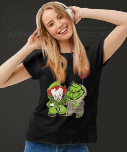 Georgie And Grinch Las Vegas Raiders Women TShirt