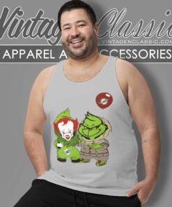 Georgie And Grinch Miami Dolphins Shirt 4 Georgie And Grinch Miami Dolphins Tank Top Racerback