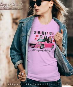 Get In Loser Were Going Slashing Shirt Friday The 13th V Neck TShirt
