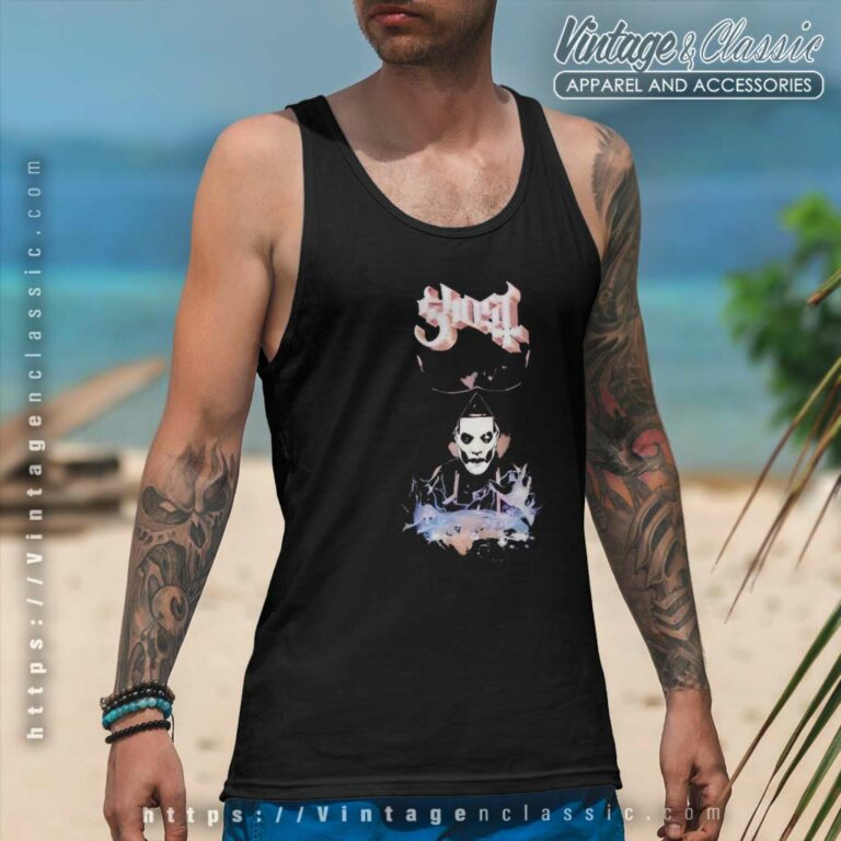 Ghost Band Re Imperatour Itin Tank Top Racerback Ghost Band Re Imperatour Itin Tank Top Racerback