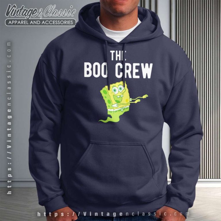 Ghost Boo Crew Halloween Spongebob Hoodie Ghost Boo Crew Halloween Spongebob Hoodie