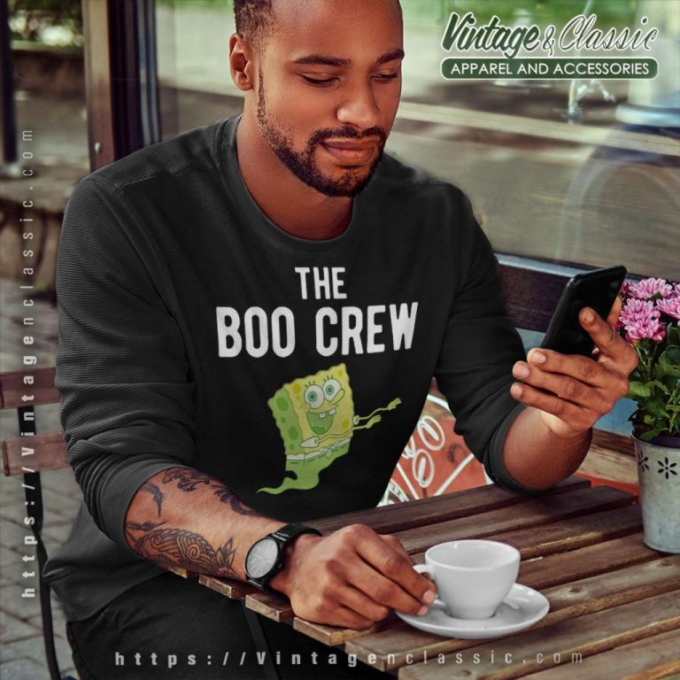 Ghost Boo Crew Halloween Spongebob Sweatshirt Ghost Boo Crew Halloween Spongebob Sweatshirt