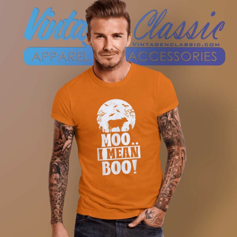 Ghost Cow Halloween Moo I Mean Boo T Shirt Ghost Cow Halloween Moo I Mean Boo T Shirt