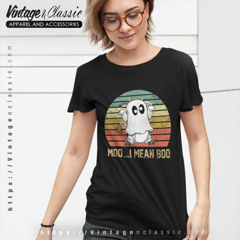 Ghost Cow Moo I Mean Boo Halloween 2023 T Shirt Ghost Cow Moo I Mean Boo Halloween 2023 T Shirt