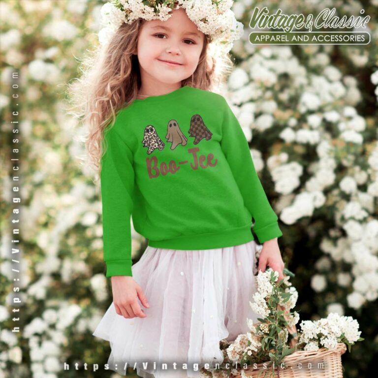 Ghost Fall Halloween Boujee Boo Jee Funny Kids Sweatshirt Ghost Fall Halloween Boujee Boo Jee Funny Kids Sweatshirt