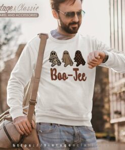 Ghost Fall Halloween Boujee Boo Jee Funny Sweatshirt