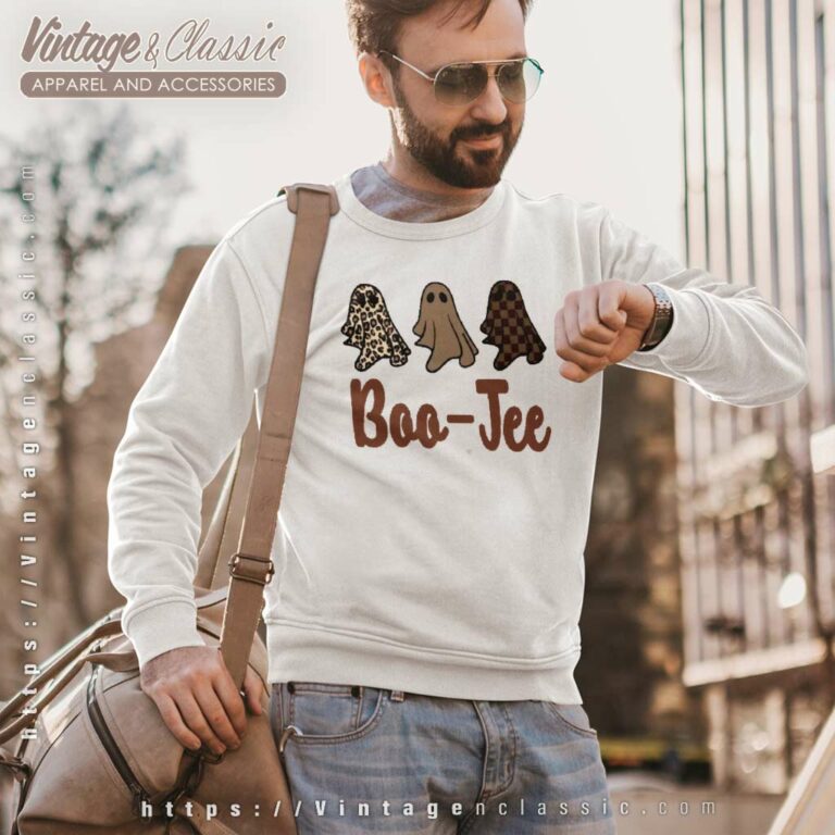 Ghost Fall Halloween Boujee Boo Jee Funny Sweatshirt Ghost Fall Halloween Boujee Boo Jee Funny Sweatshirt