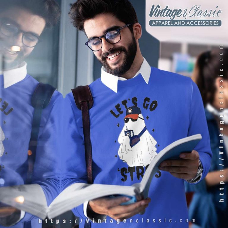 Ghost Houston Astros Lets Go Stros Sweatshirt Ghost Houston Astros Lets Go Stros Sweatshirt