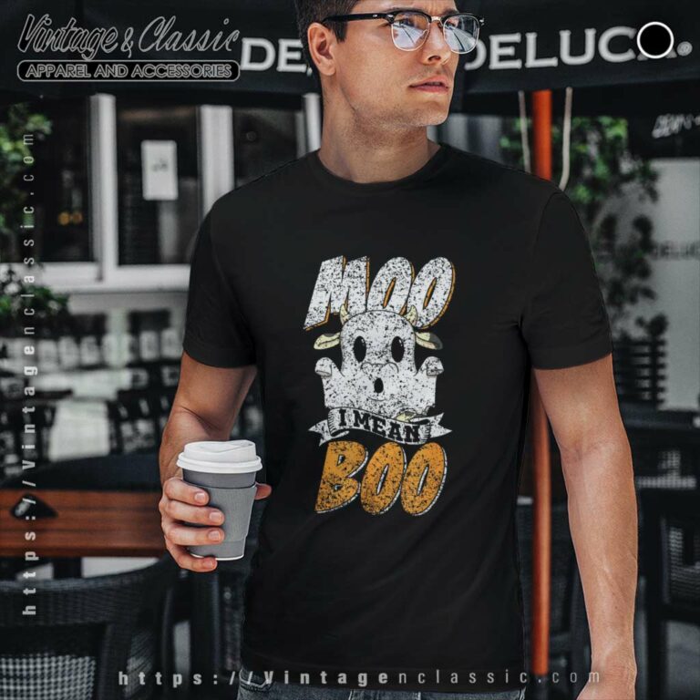 Ghost Moo I Mean Boo Ghost Cows Cow Halloween T Shirt Ghost Moo I Mean Boo Ghost Cows Cow Halloween T Shirt