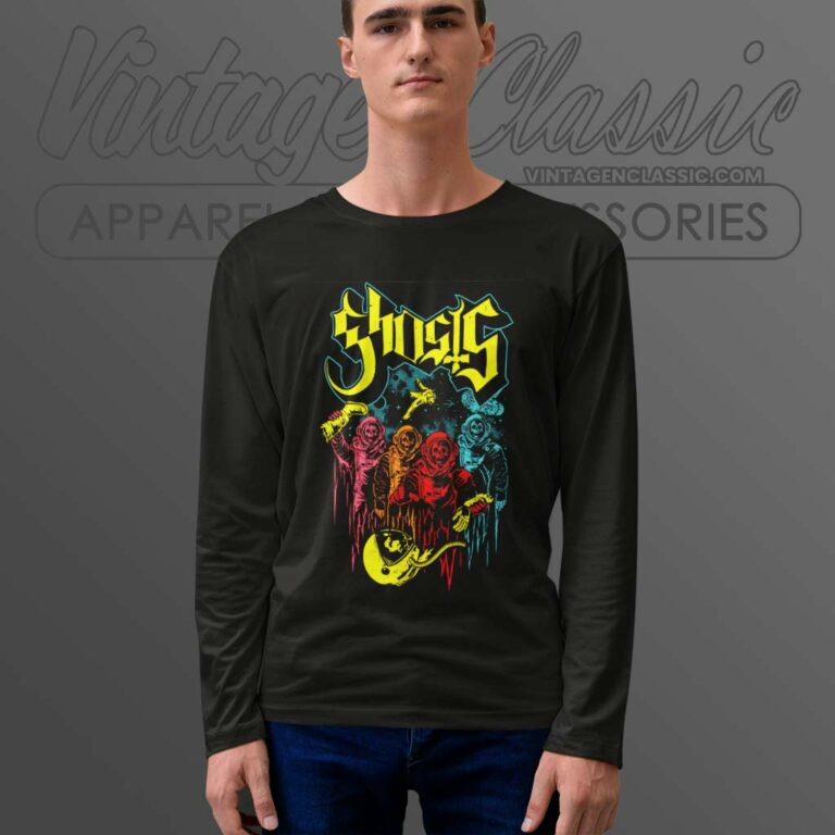 Ghost Pac Thriller Game Longsleeves Ghost Pac Thriller Game Longsleeves