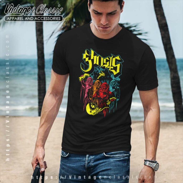 Ghost Pac Thriller Game tshirt Ghost Pac Thriller Game tshirt