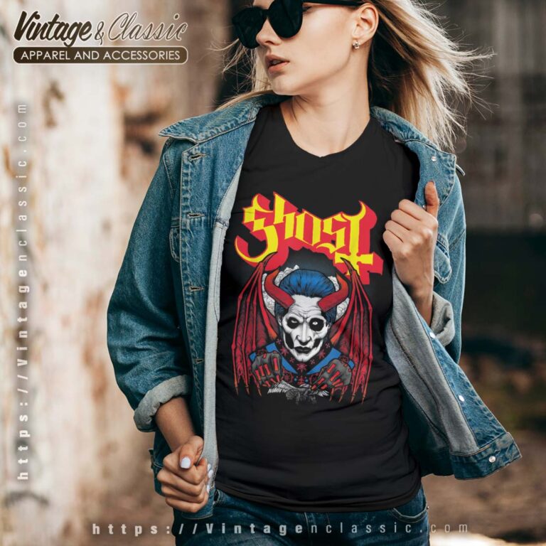 Ghost Shirt Ghost Demoniac Vneck Ghost Shirt Ghost Demoniac Vneck