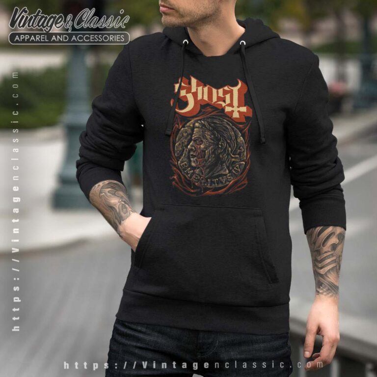 Ghost Shirt Ghost Mary On A Cross Thematic Hoodie Ghost Shirt Ghost Mary On A Cross Thematic Hoodie