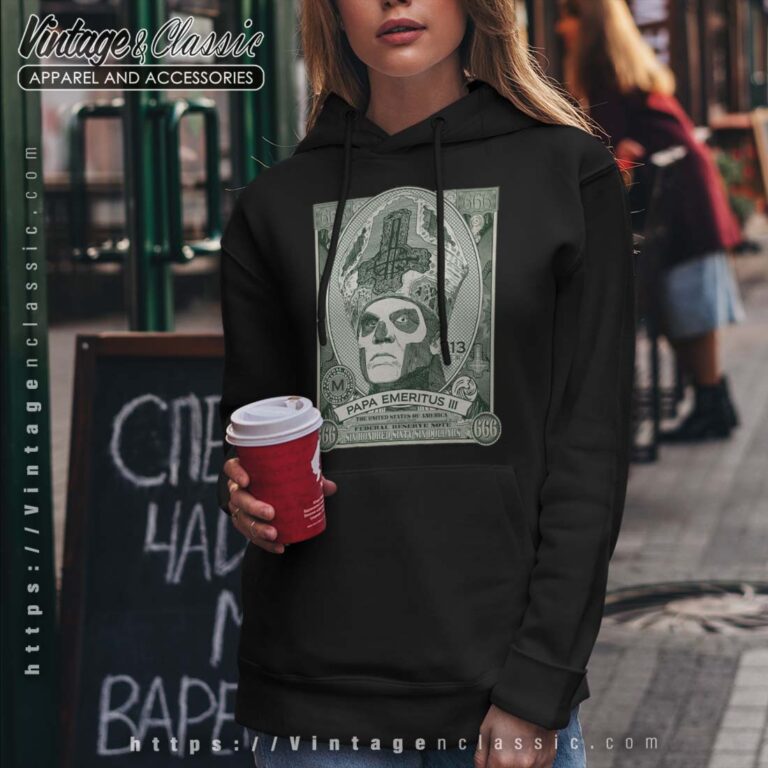 Ghost Shirt Ghost Papa Cash Hoodie Ghost Shirt Ghost Papa Cash Hoodie