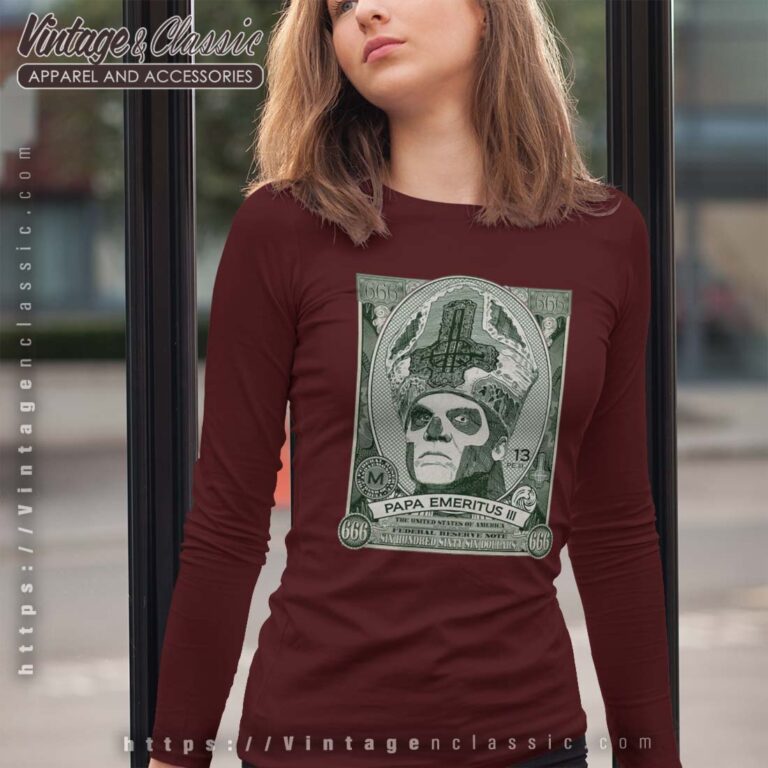 Ghost Shirt Ghost Papa Cash Longsleeves Ghost Shirt Ghost Papa Cash Longsleeves