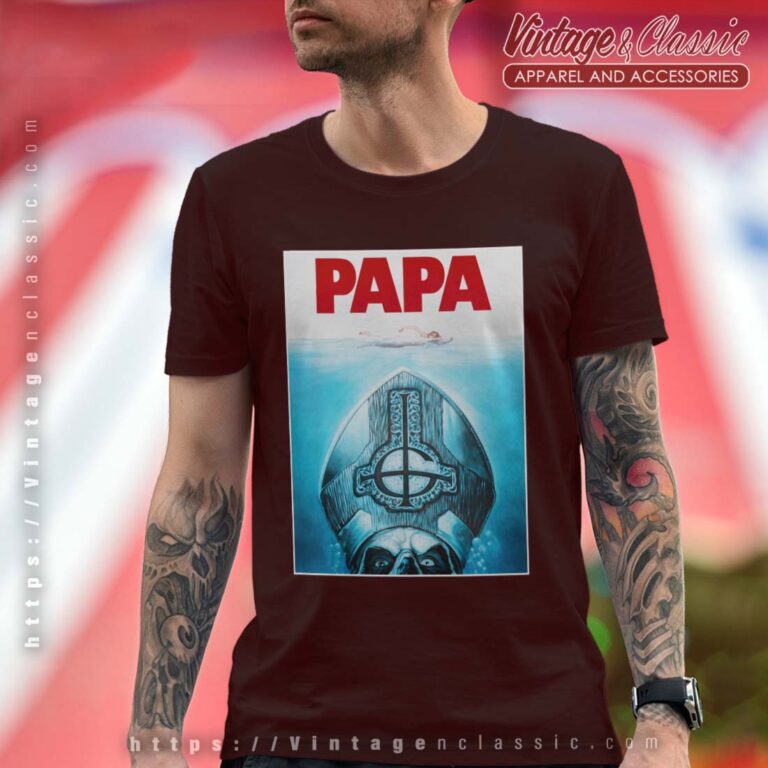 Ghost Shirt Ghost Papa Poster Tshirt Ghost Shirt Ghost Papa Poster Tshirt