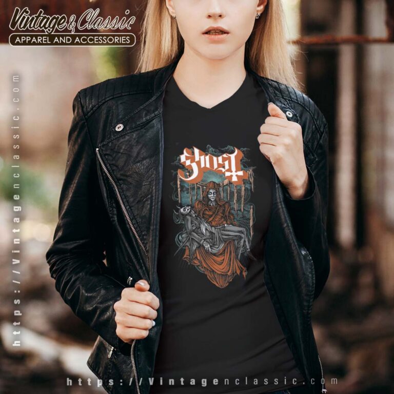 Ghost Shirt Ghost Pietra ImperaTour Vneck Ghost Shirt Ghost Pietra ImperaTour Vneck