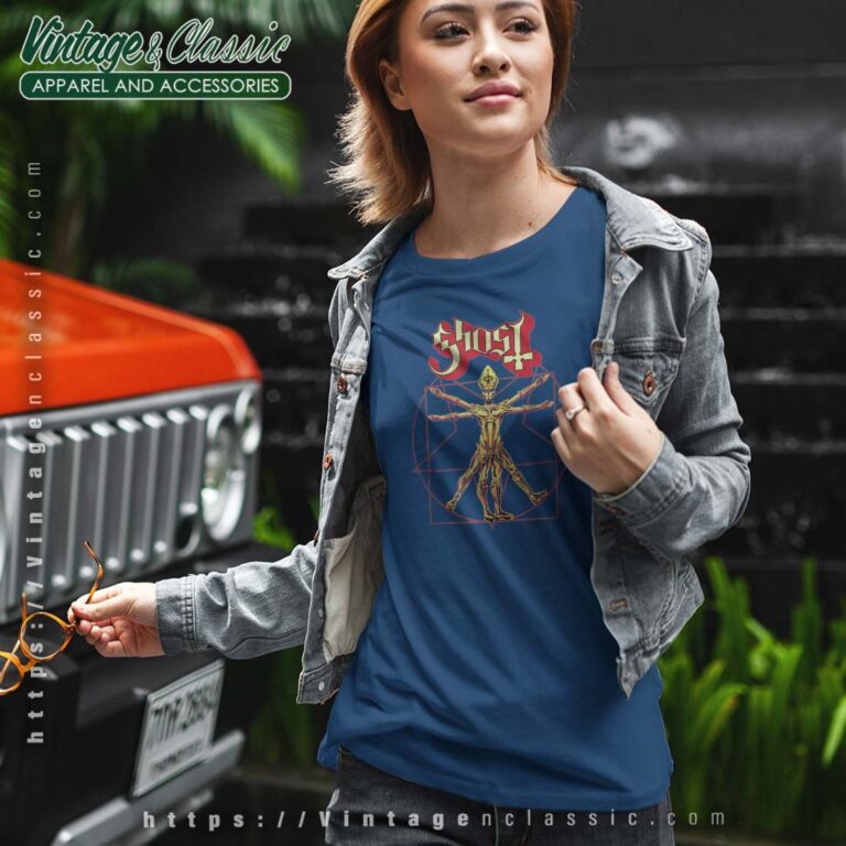 Ghost Shirt Ghost Red Popestar Man Tshirt Ghost Shirt Ghost Red Popestar Man Tshirt