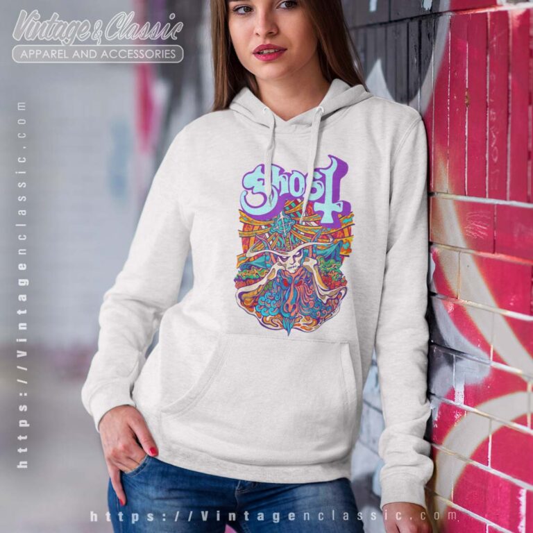 Ghost Shirt Ghost Seven Inches of Satanic Panic Hoodie Ghost Shirt Ghost Seven Inches of Satanic Panic Hoodie